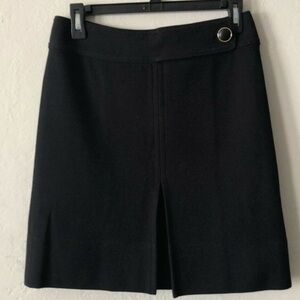 Tory Burch Black A Line Skirt